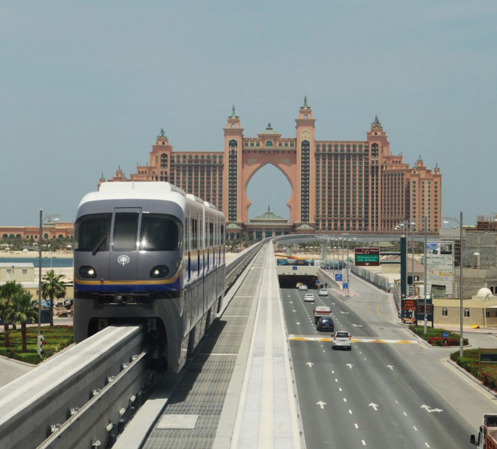 パーム・ジュメイラ・モノレール fujitec