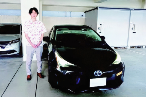沖縄支店のハイブリッド車