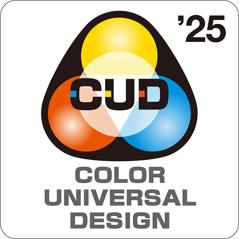 カラーユニバーサルデザイン認証マーク